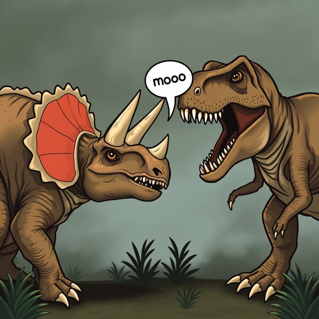 Apex Predators Clash in Ancient Landscape