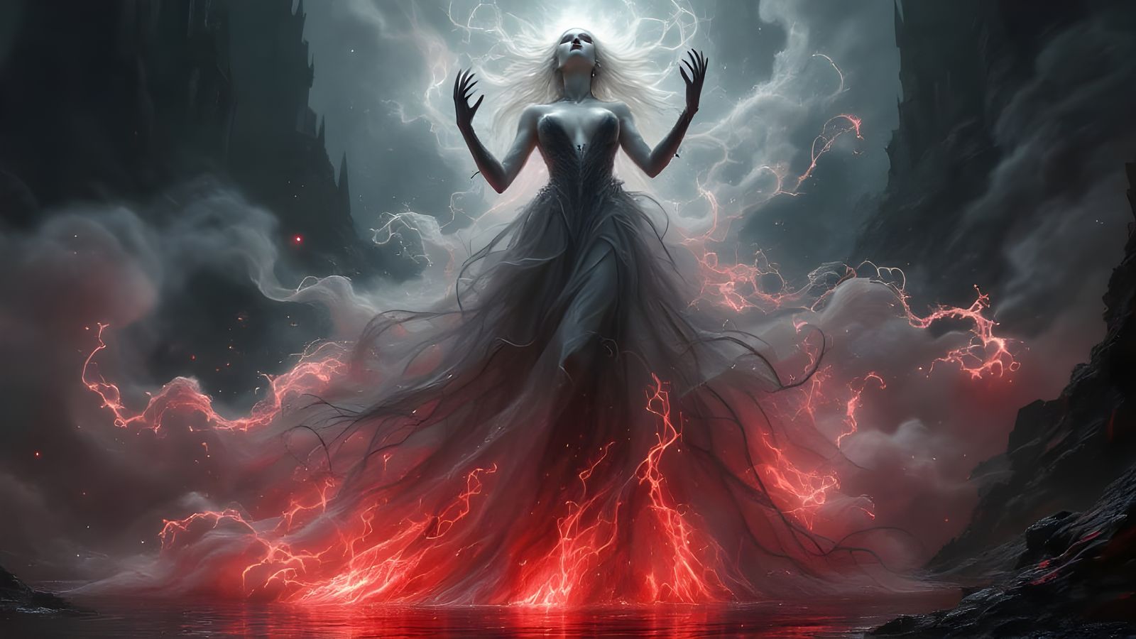 Enigmatic, Dark Goddess Awakens in Gothic Citadel