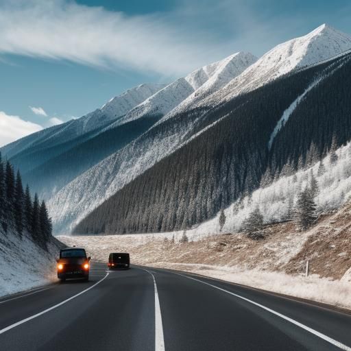 Horses, Carriage, and Ambush at Mountain Lake