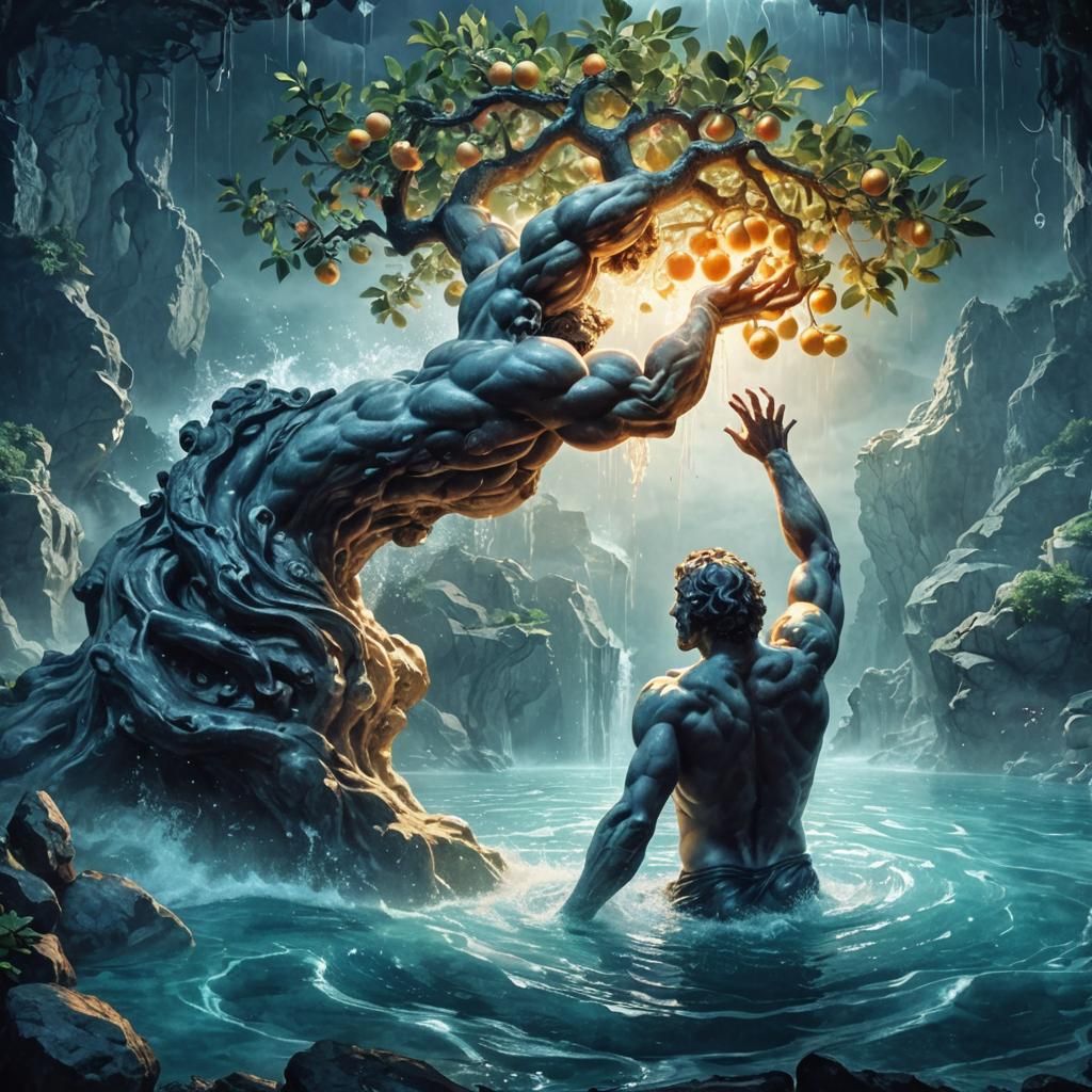 Tantalus's Eternal Torment in Hades: A Greek Myth