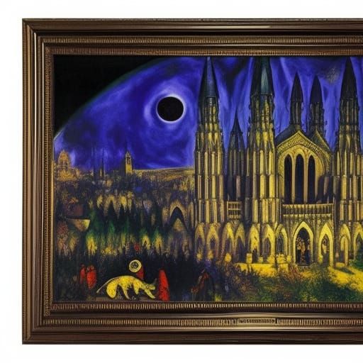 Mystical Fear Grips King Building Gothic Temple