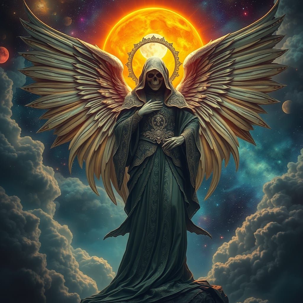 Baroque Angel of Death in Cosmic Harmony