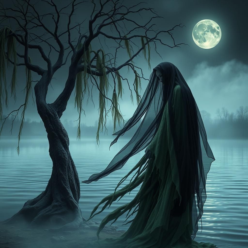 Celtic Banshee by Weeping Willow, Fantasy Concept Art