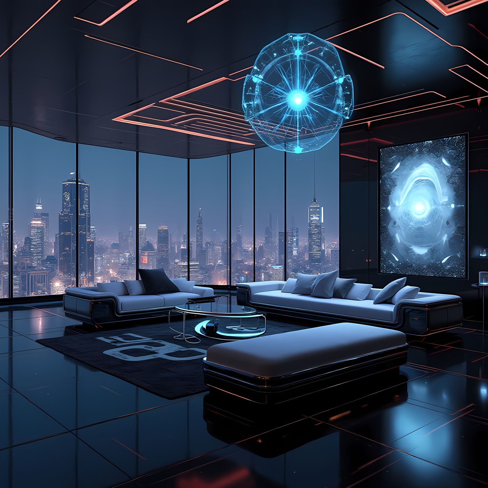 Luxury Penthouse Interior with Maranda 5.0 Technology