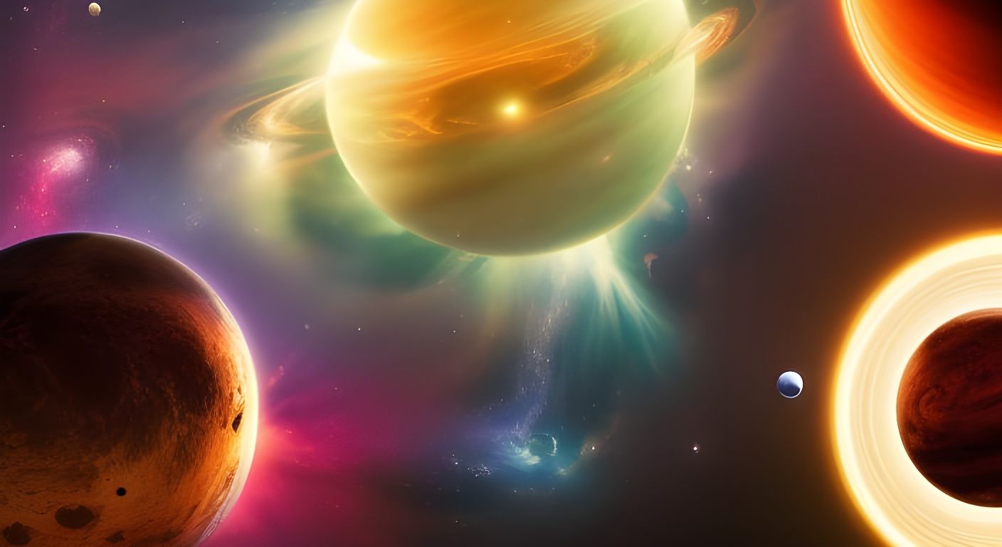 Bioluminescent Planets and Galaxies in Space