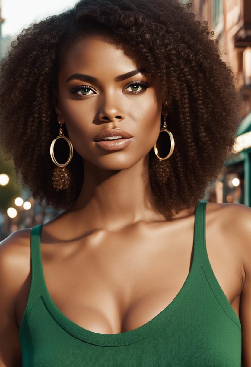 Photorealistic Women's Date: Cinematic Film Still