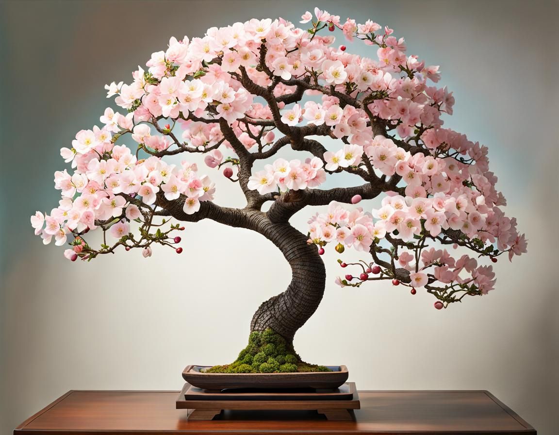 Cherry Blossom Bonsai by Stella.