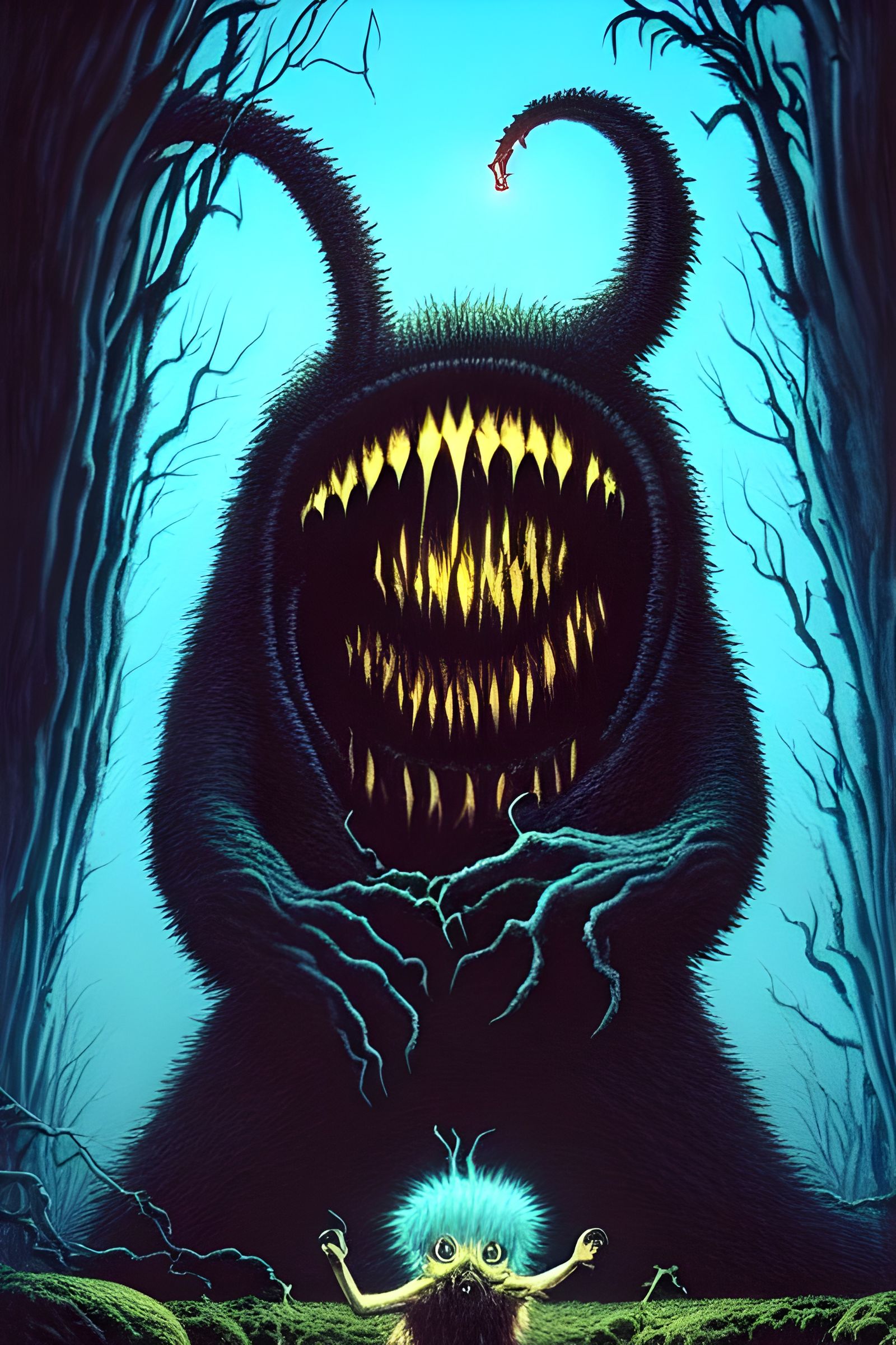 Eldritch Abomination: A Terrifying Storybook Monster