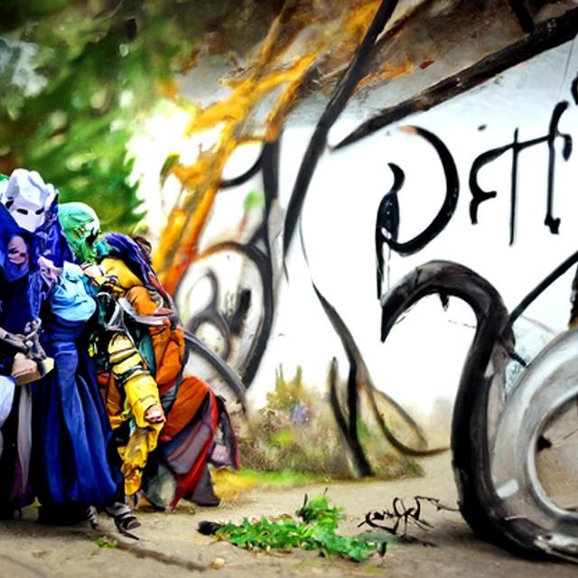 Critical Role Graffiti Art: A Vibrant Tribute