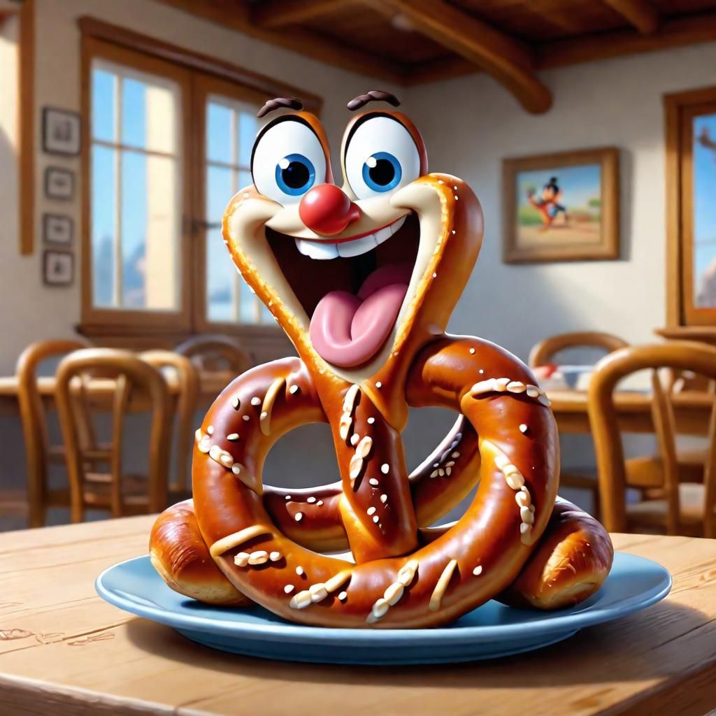 Happy Pretzel