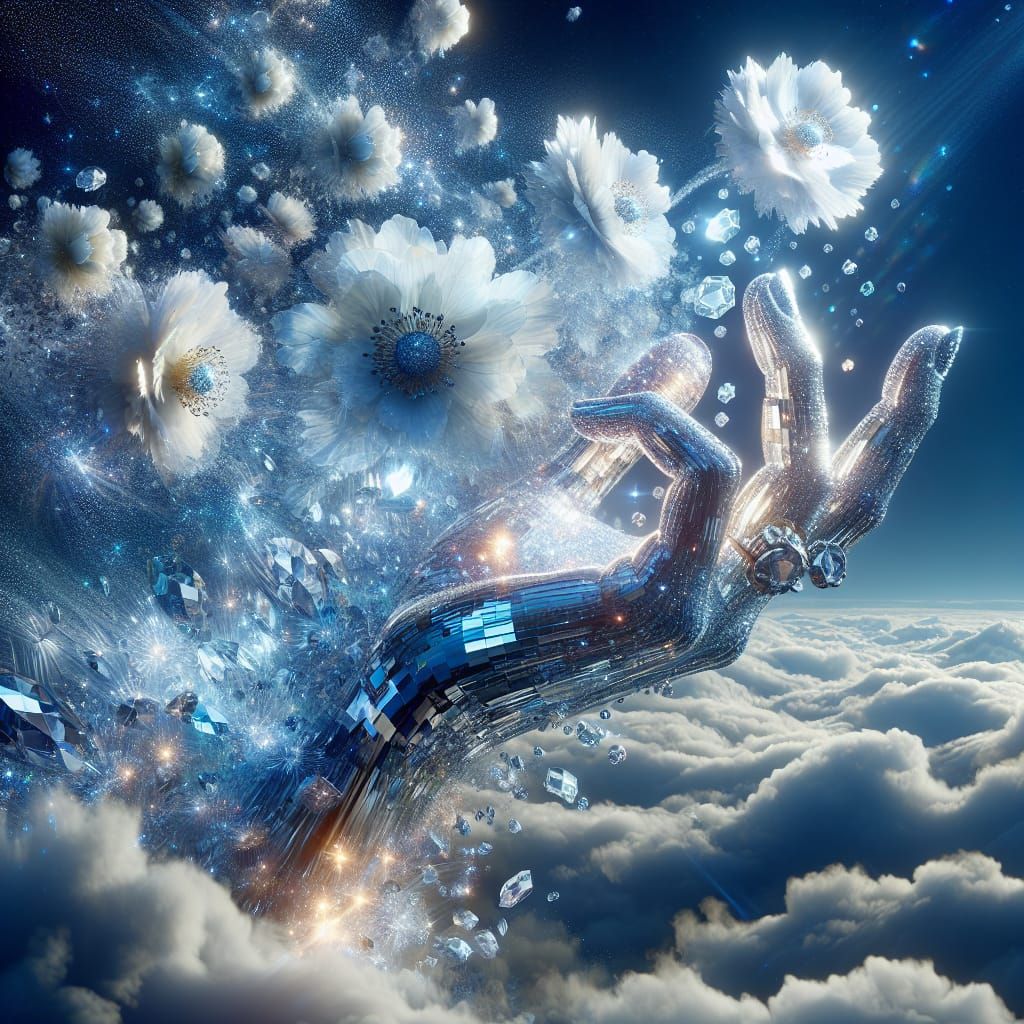 Sparkling Magical Hand