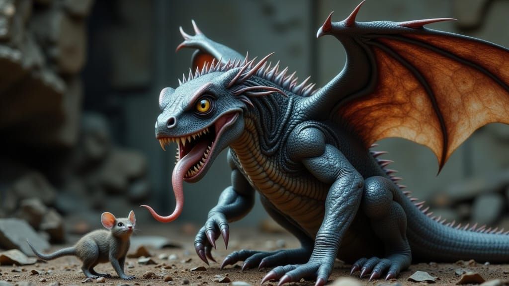 Cosmic Horror Chimera Portrait