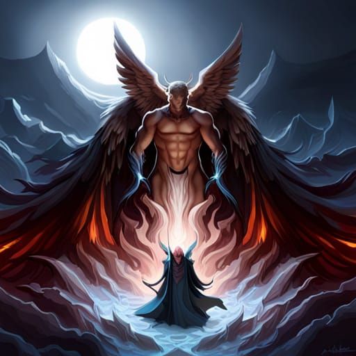 Angelic and Demonic Duality: A Dark Fantasy Concept