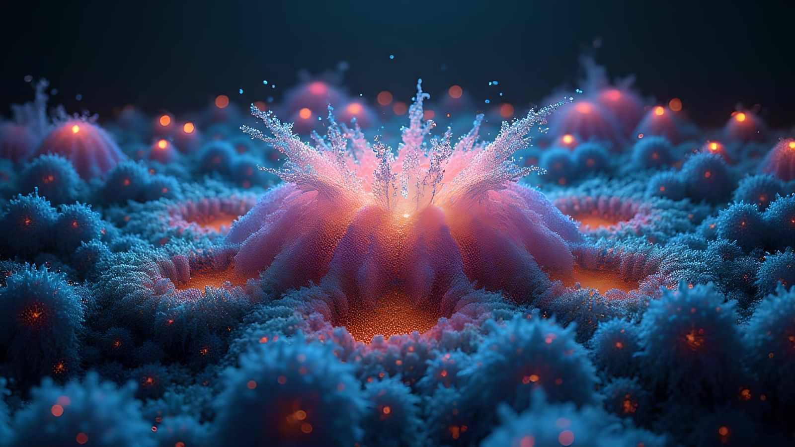 Psychedelic Bioluminescent Kelp Forest: Aether Deepsea Immer...