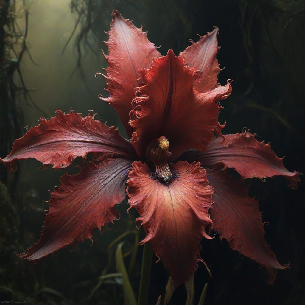 Devil’s Orchid Waltz (Dracunculus vulgaris – Dragon Arum)
Pa...