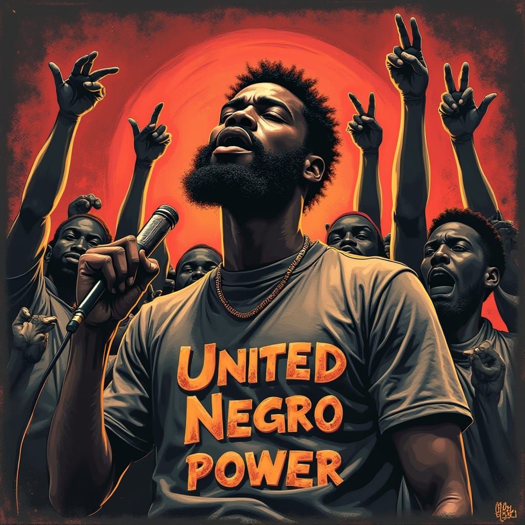 United Negro Power in Striking African Art