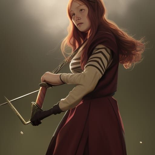 Rose Weasley Gryffindor Seeker in Quidditch Match