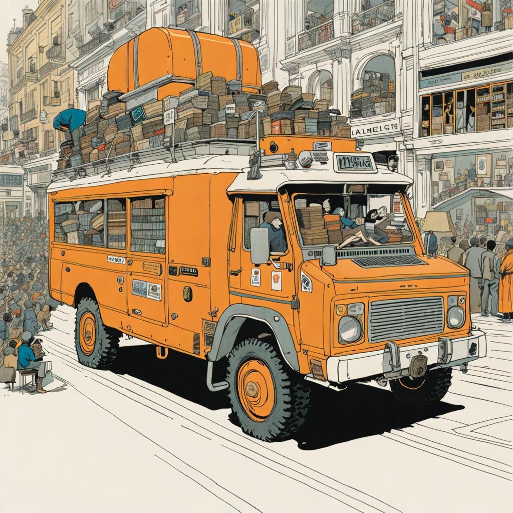 AI Interpretation of Abloh and Adolfsson Styles