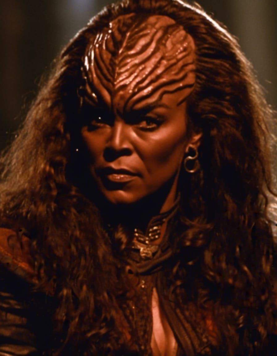 Beautiful Young Klingon Woman in High Resolution
