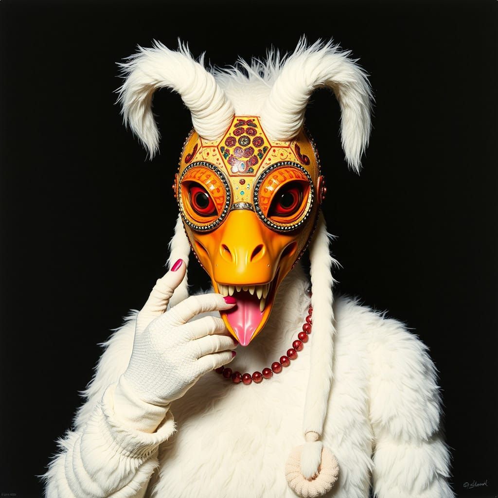 Surreal Funk Art in Vibrant Colors