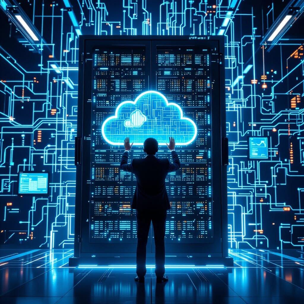 Uploading Gigantic Data File to Cloud Platform in Futuristic...