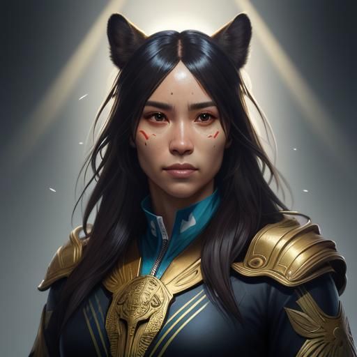 Animals in Olympic Sports: Dynamic Artstation Portrait