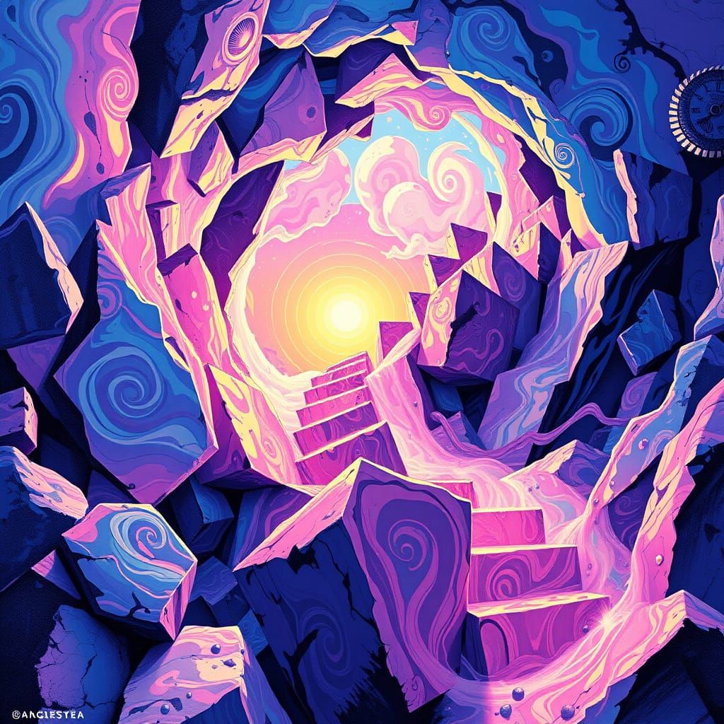 Dreamlike Vortex Emerges from Infinity