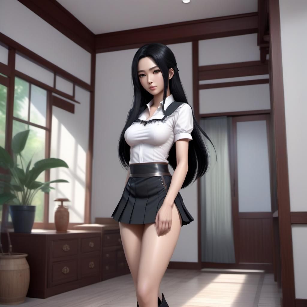 Asian Model Anime