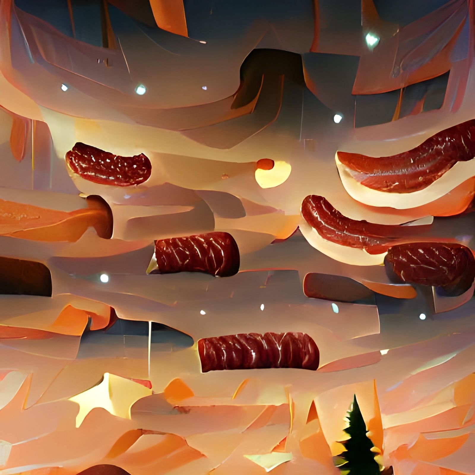 Sausage Forest and Cheese Stars: Synesthesia Landscape