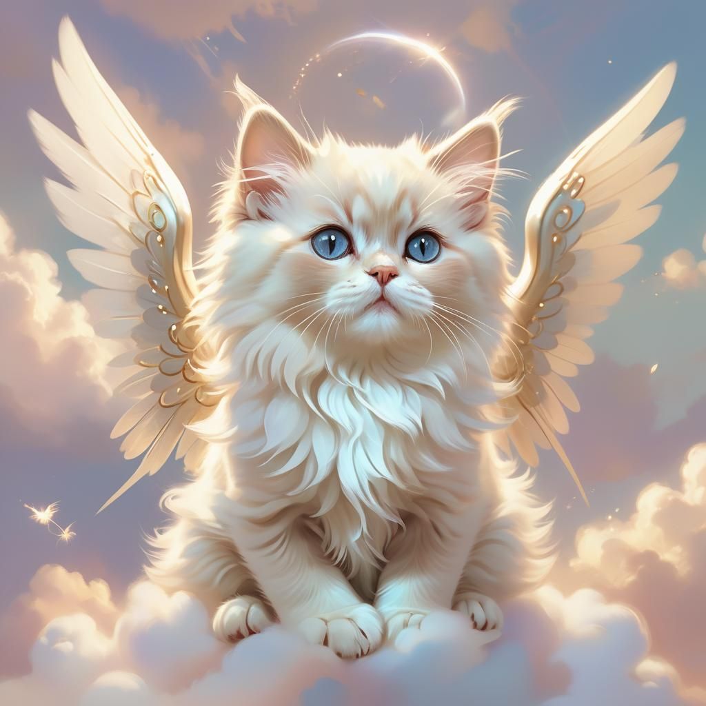 Angelic Ragdoll Kitten