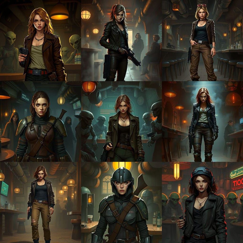 Star Wars Smuggler Character After Jedi Purge