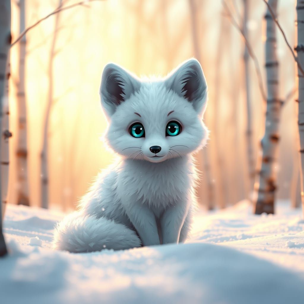 Snow fox 🦊