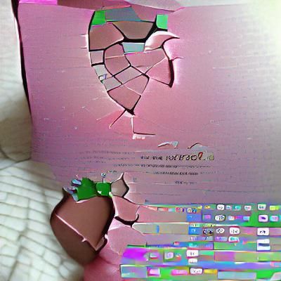 AI Interpretation of a Scene of Devastation