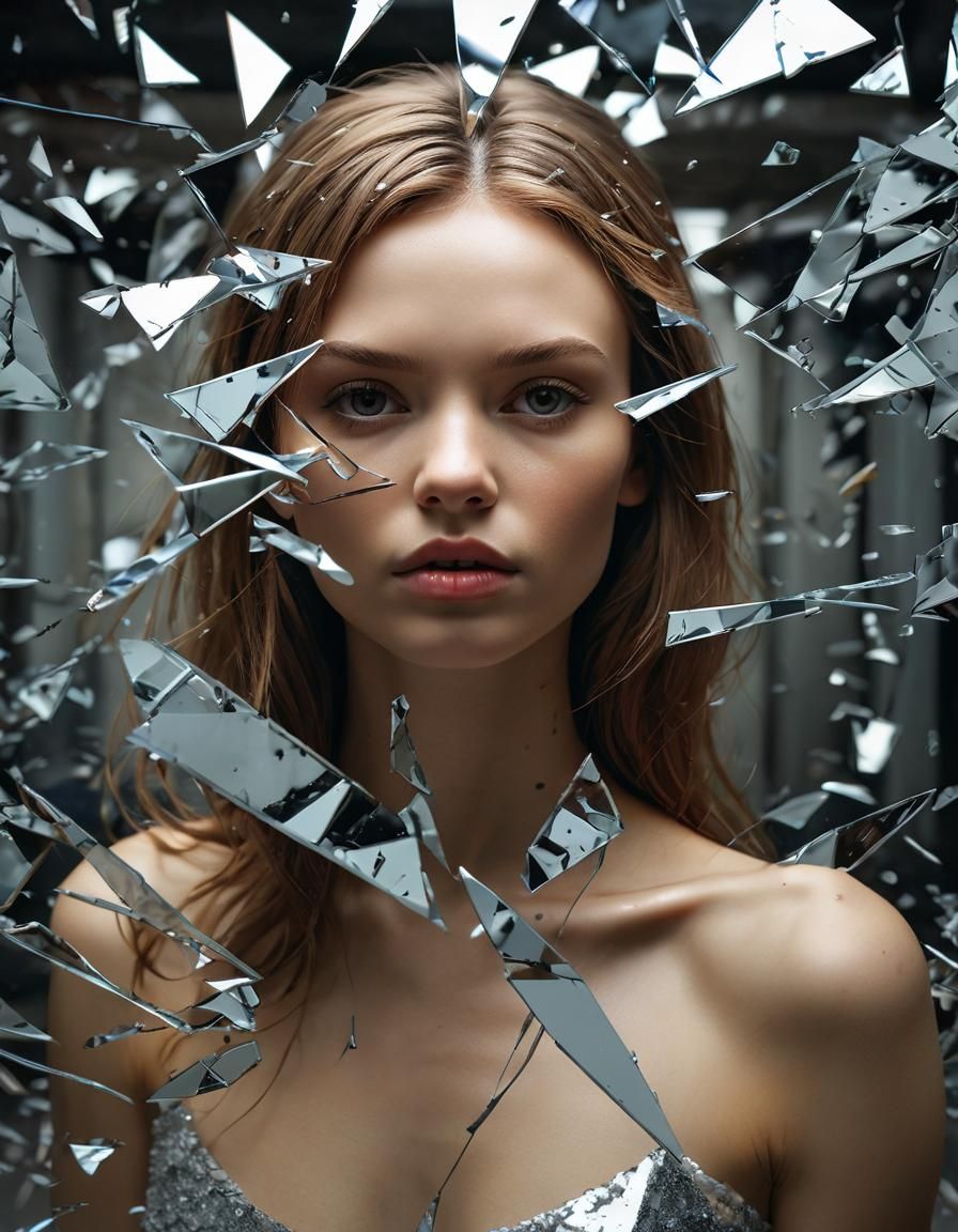 Shattered Mirror Reflecting Multiple Dimensions