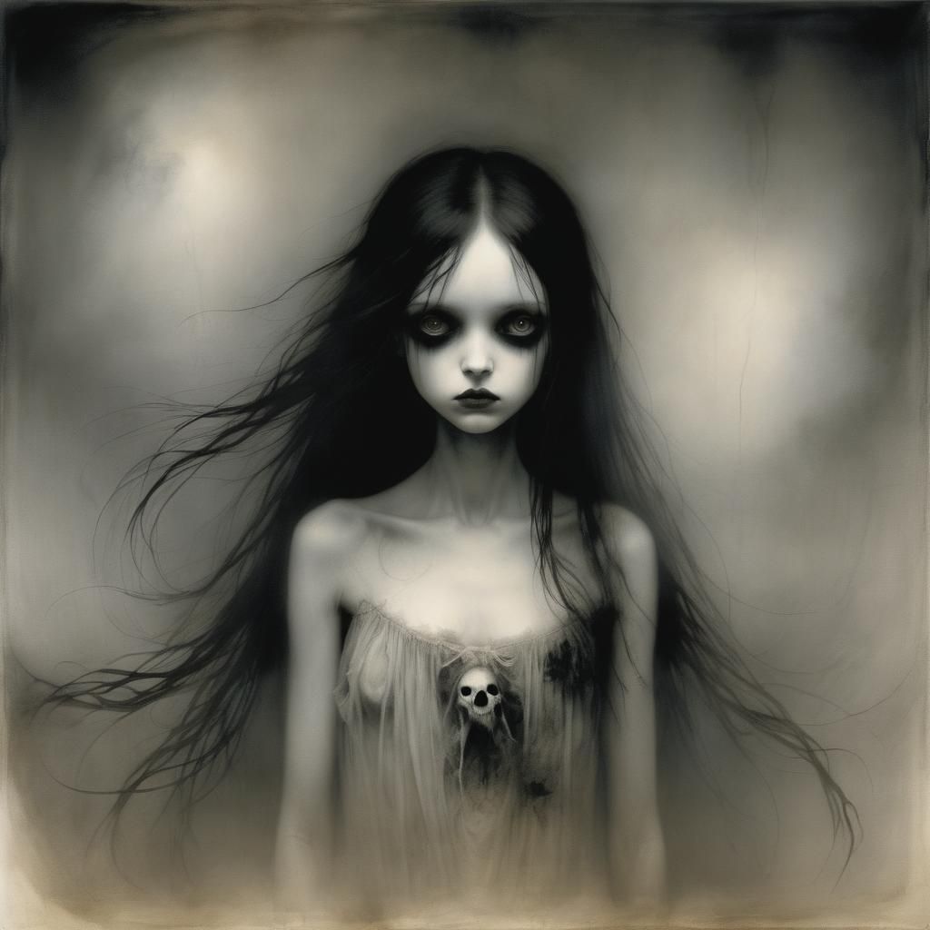 Grimdark Horror Art: A Grotesque Vision