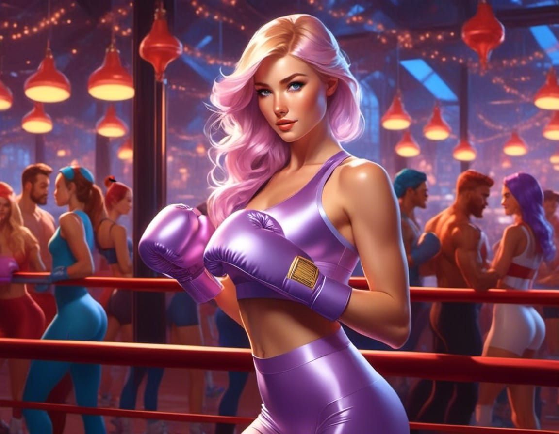 Well with a pastel challenge on boxing day Julie thought the gym was the place for errrr boxing !