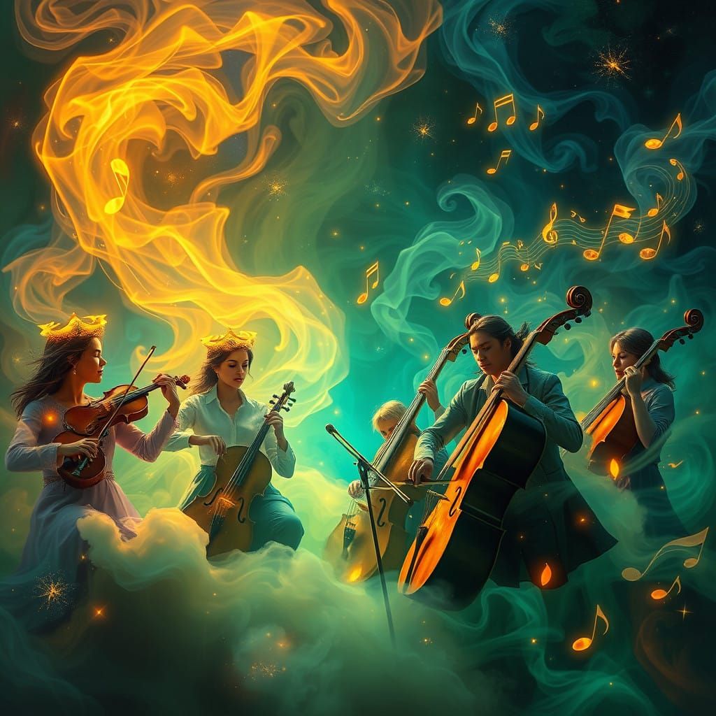 Enchanted Orchestra Transforms into Whirling Tapestry of Sou...