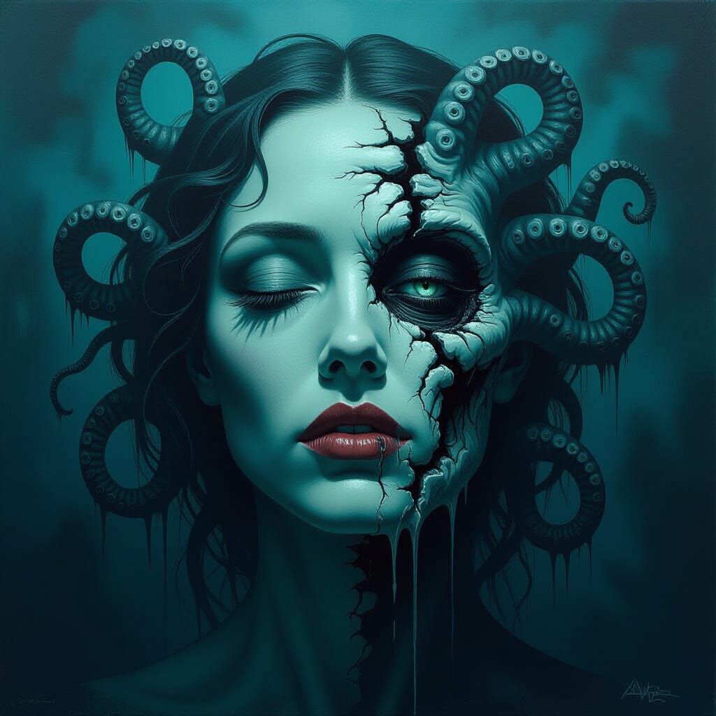 Eldritch Horror: Woman Reveals Grotesque Cthulhu