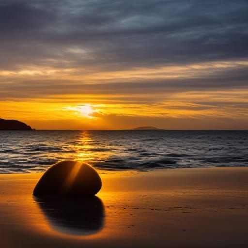 Golden Hour: Sunset Seascape in Professional Photography