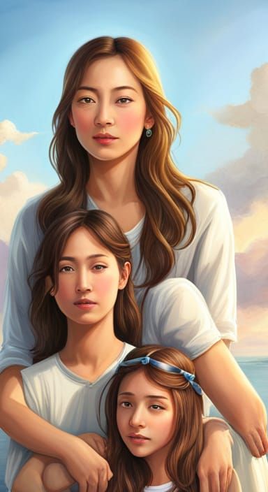 Utopian Vision of Universal Peace in Photorealistic Style