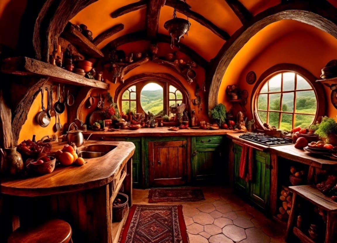 Hobbit kitchen