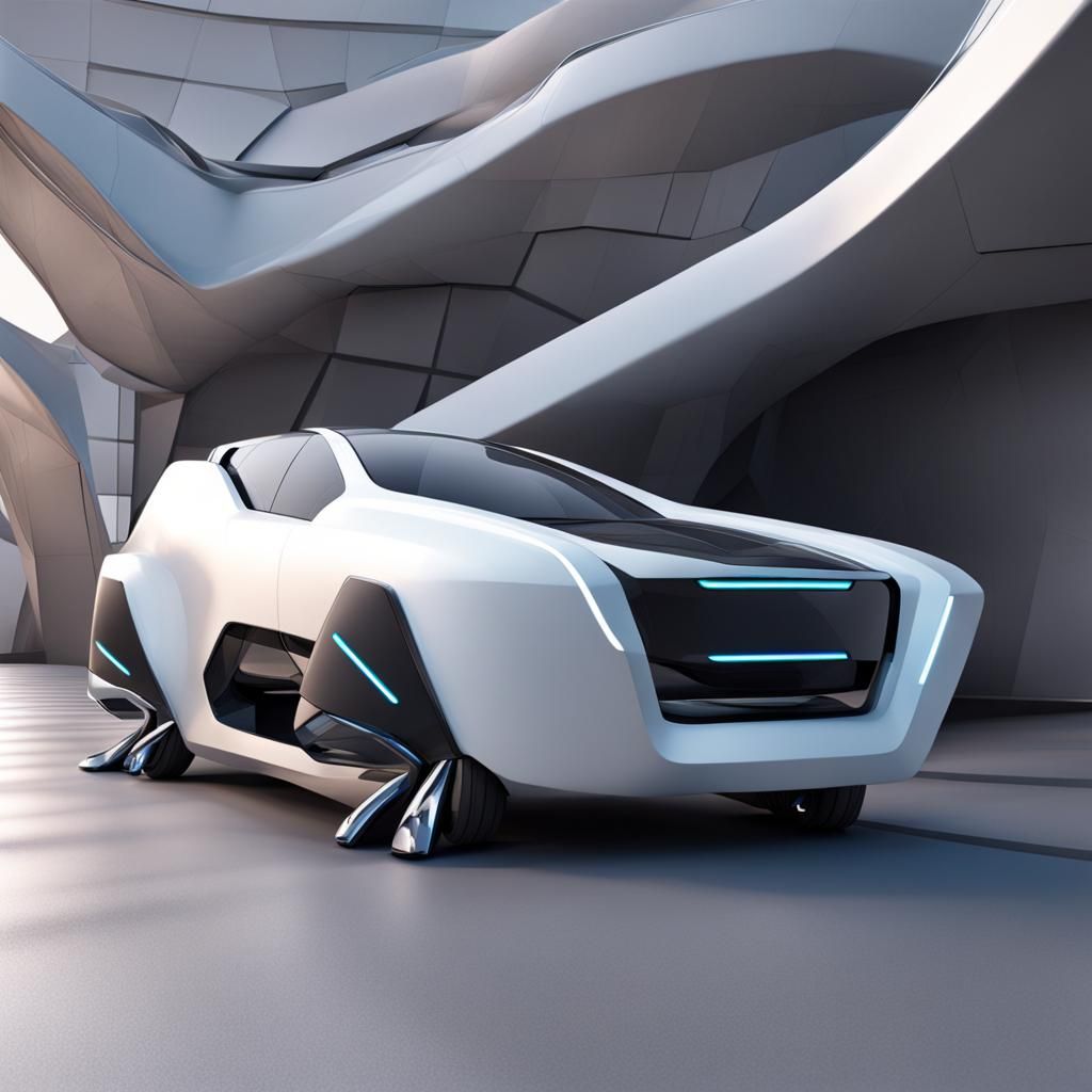 Futuristic Ute Car Concept