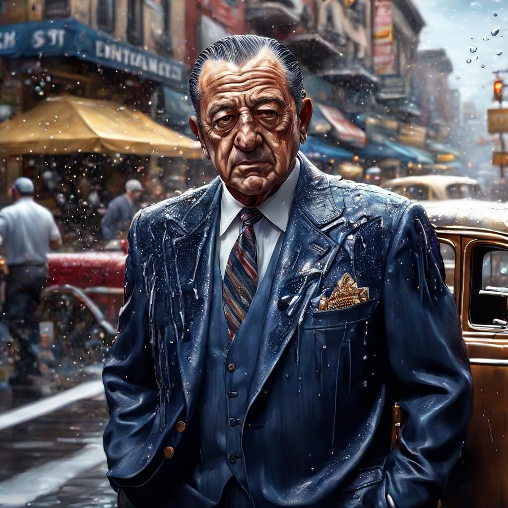 Hyperrealistic Portrait of Sam Giancana in Unreal Engine