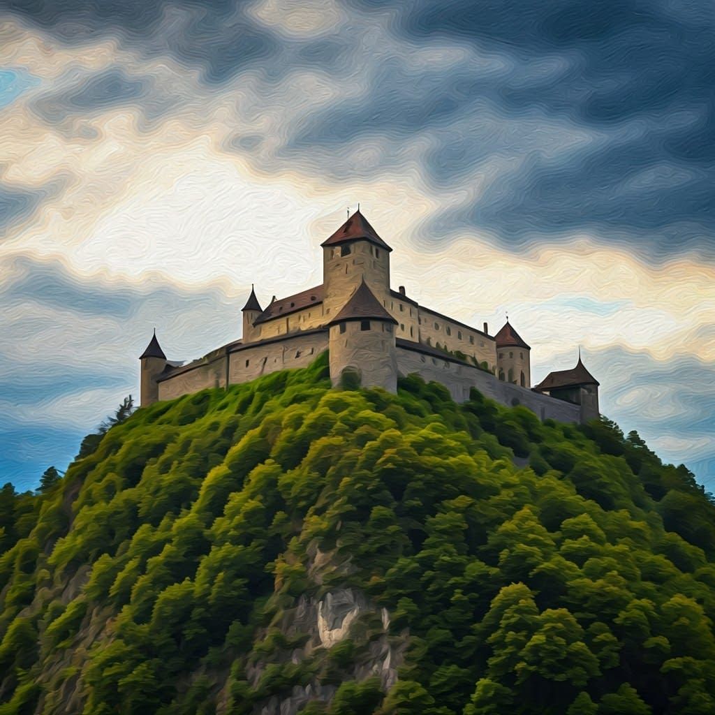 Schloss Vaduz in Liechtenstein