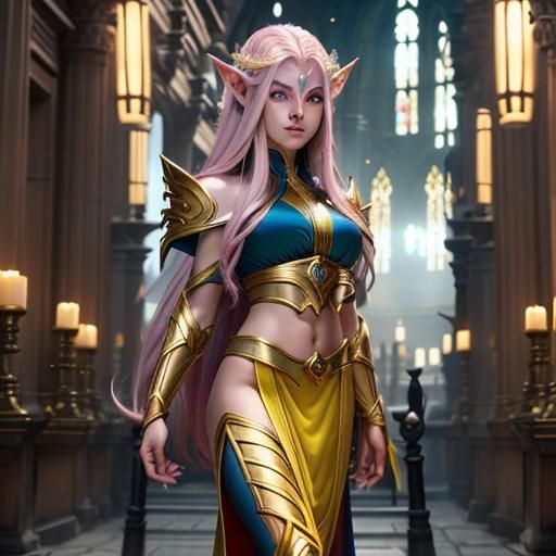 Supreme Kai of Time in Live Action Style