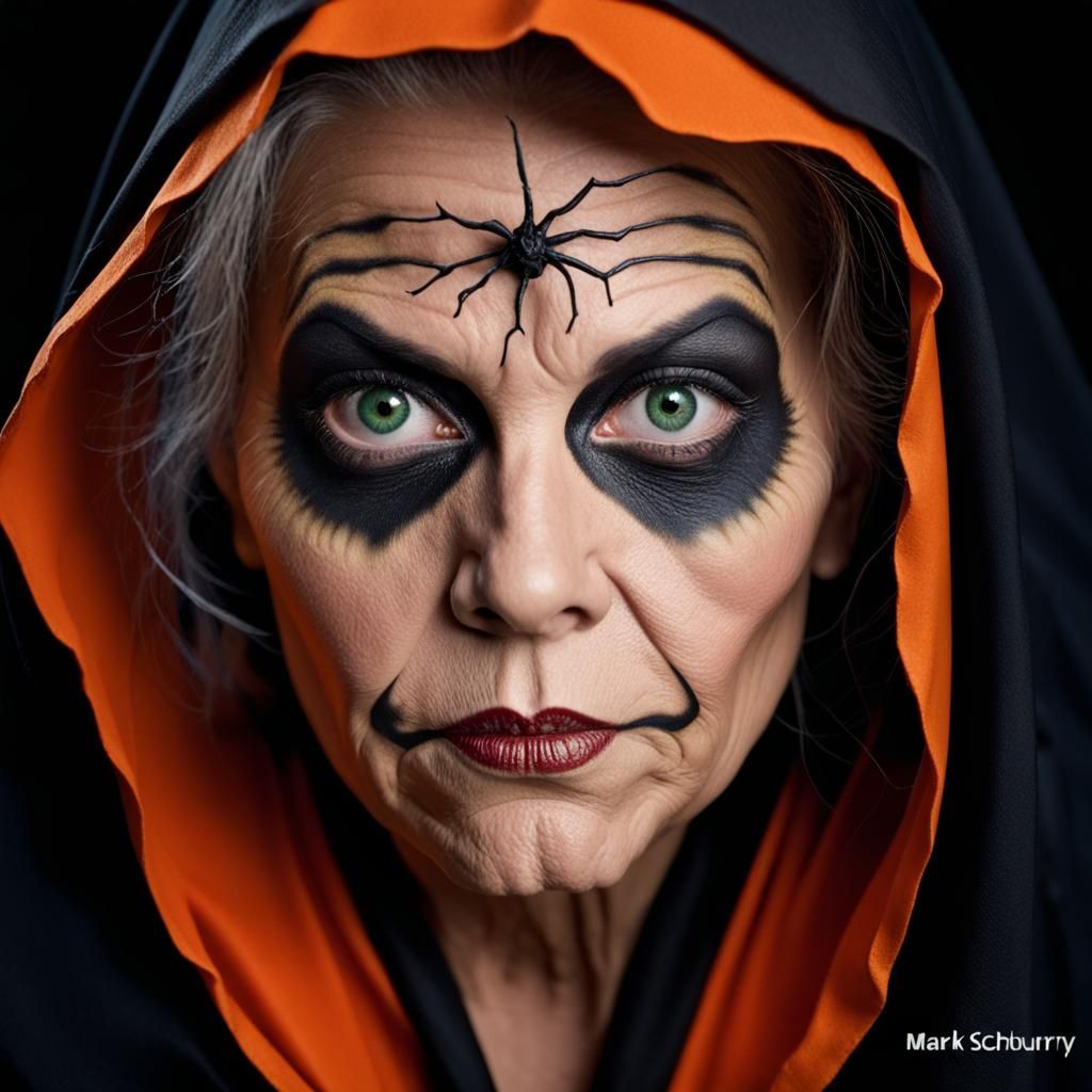 Halloween Witch Brews Spell: Professional Portrait Photograp...