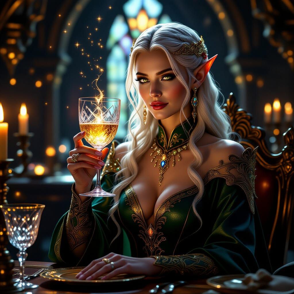 Midnight Wine Elf Queen