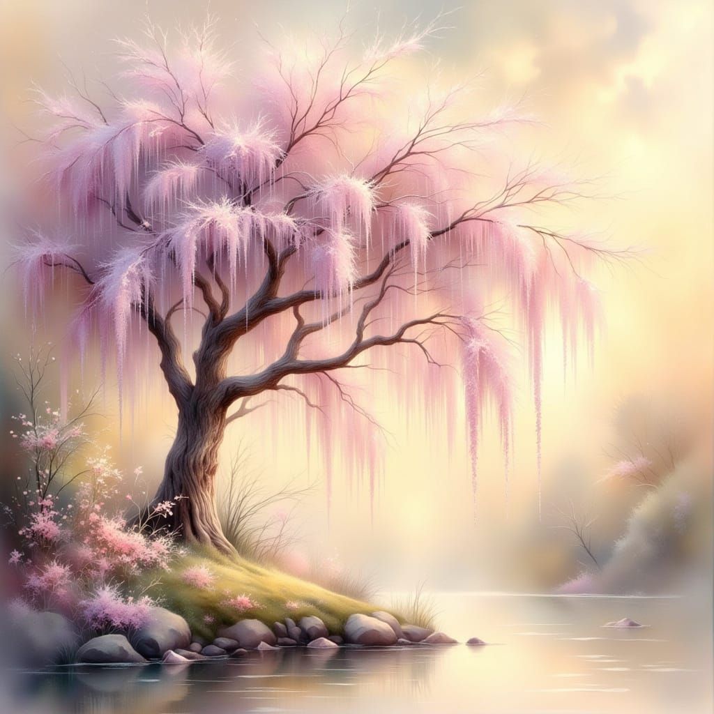 Pink tree