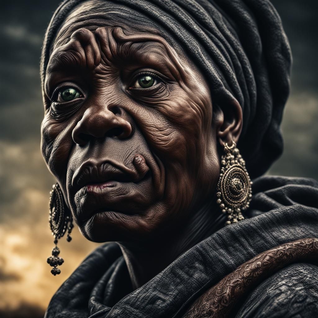 Hyperrealistic Portrait of a Woman in High Definition