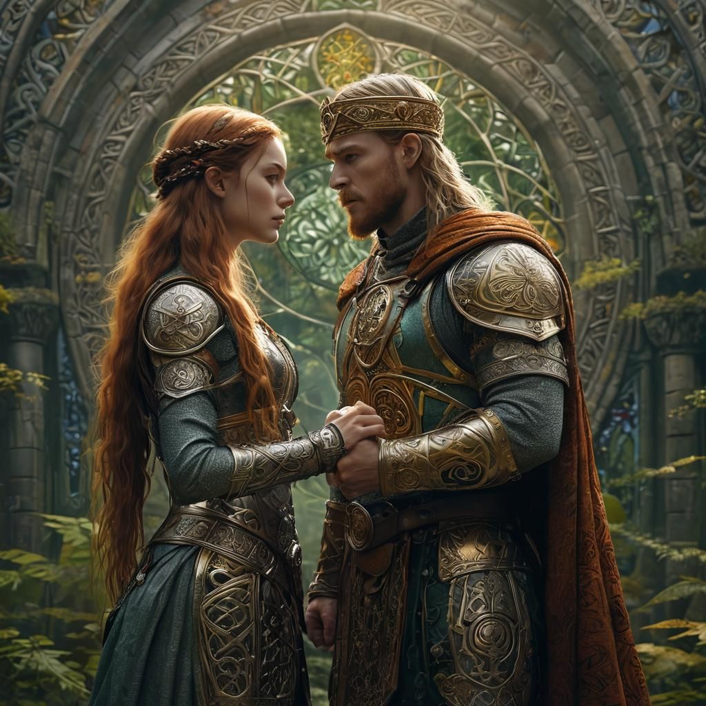 Branwen and Matholwch: Celtic Ceremony in Ireland